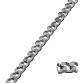 Fém lánc díszítésekhez 8 mm széles - ARGENTO  / 